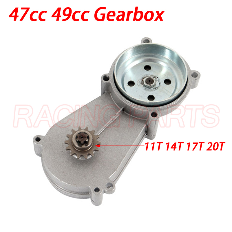 Cycling Gear Box - กล่องเกียร์สําหรับ 47cc-49cc เครื่องยนต์ 2 จังหวะคลัทช์มินิมอเตอร์กระเป๋าจักรยานรถจักรยานยนต์เกียร์อะไหล่