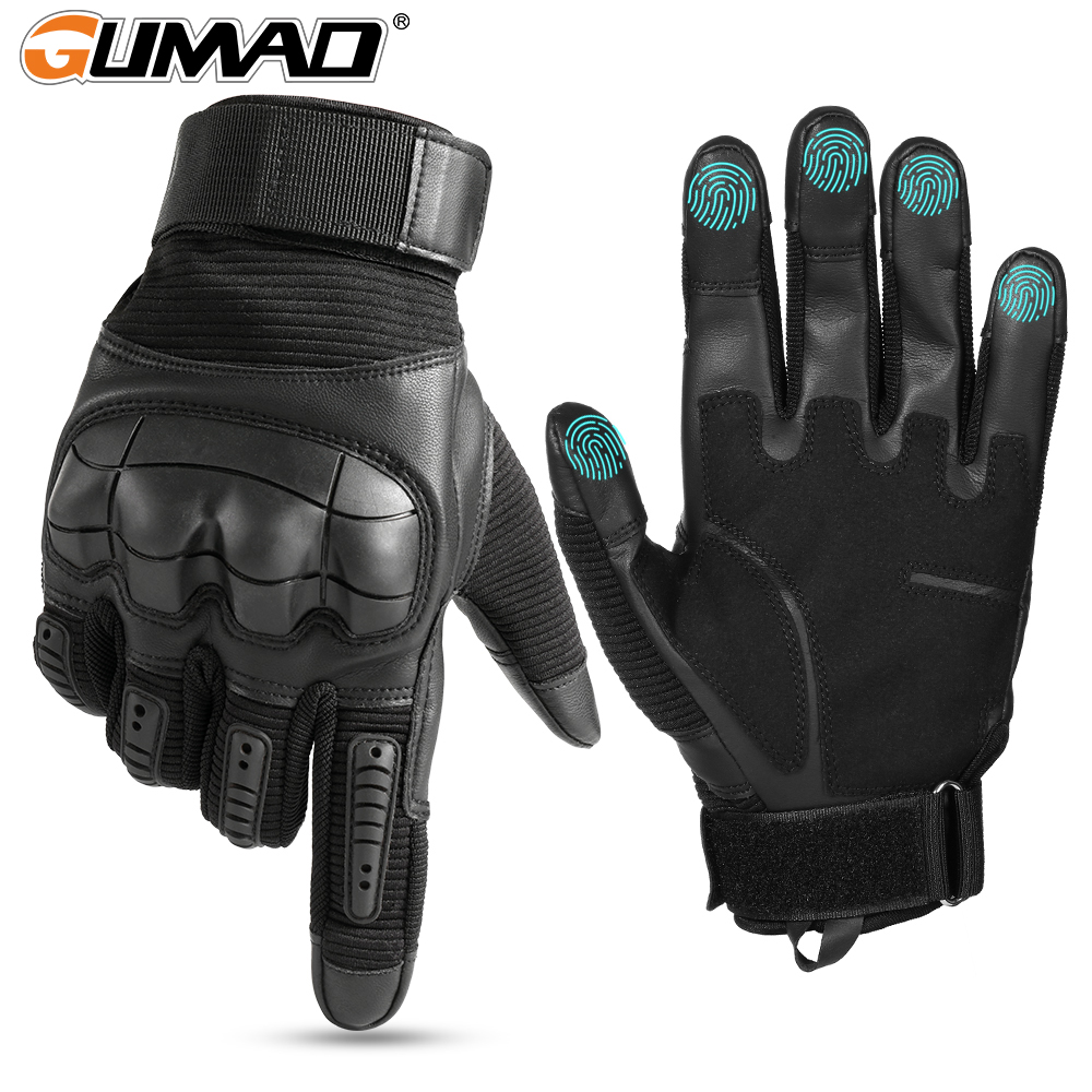Cycling Gear Display - ถุงมือหน้าจอสัมผัสแบบแข็งสำหรับกิจกรรมกลางแจ้ง เดินป่า ปั่นจักรยาน ตั้งแคมป์ เล่นเพนท์บอล ขี่มอเตอร์ไซค์