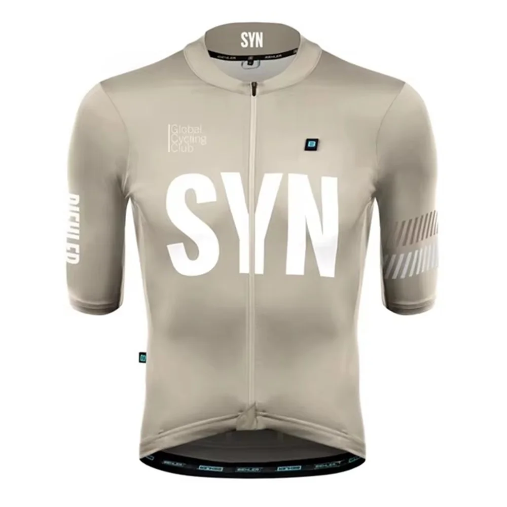 Cycling Gear Brands - เสื้อเจอร์ซีย์ปั่นจักรยานทีม SYN รุ่นใหม่สำหรับผู้ชาย ฤดูร้อน 2024 SYNDICATE