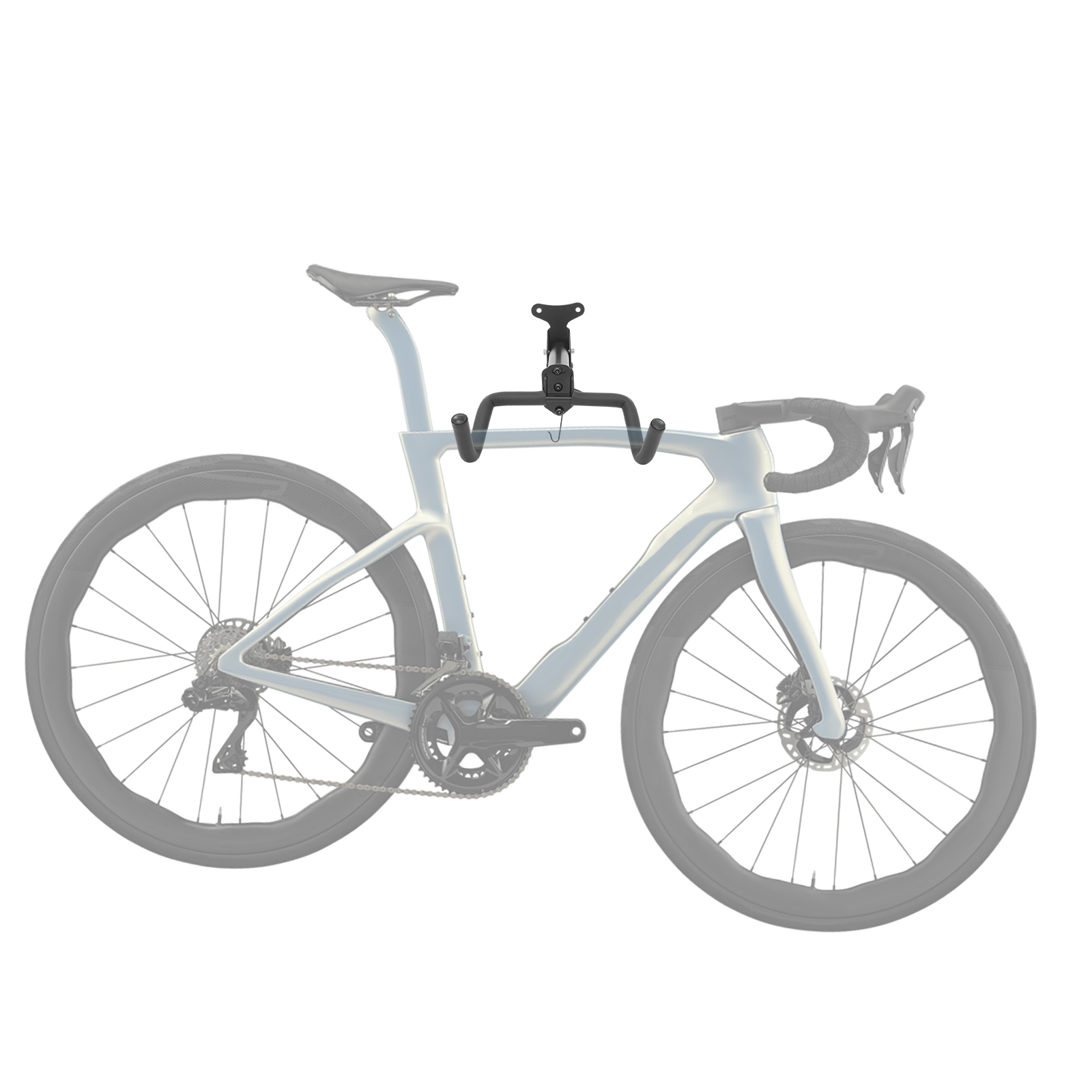 Cycling Gear Wall Hanger - ที่แขวนจักรยานติดผนัง 66 ปอนด์, ชั้นวางจักรยานแบบปรับได้ 35-40 °