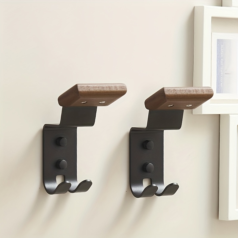 Cycling Gear Wall Hanger - ที่แขวนหมวกกันน็อคมอเตอร์ไซค์ ไม้เนื้อแข็ง ดีไซน์เหล็กแข็งแรง ที่แขวนหมวกติดผนัง สำหรับมอเตอร์ไซค์ จักรยาน