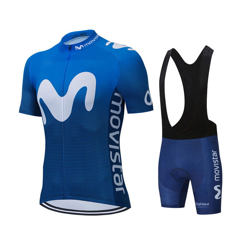 Cycling Gear Brands - ฤดูร้อนใหม่ Movistar ทีมชุดขี่จักรยาน JERSEY MTB Breathable