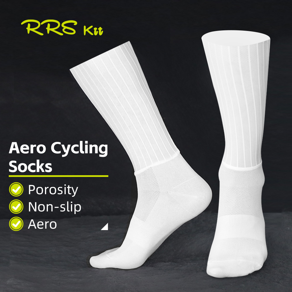 Cycling Gear Usa - Rrskit ถุงเท้าปั่นจักรยานแบบแอโรไดนามิกสำหรับฤดูร้อน TPU กันลื่น ทนต่อการเสียดสี ระบายอากาศได้ดี