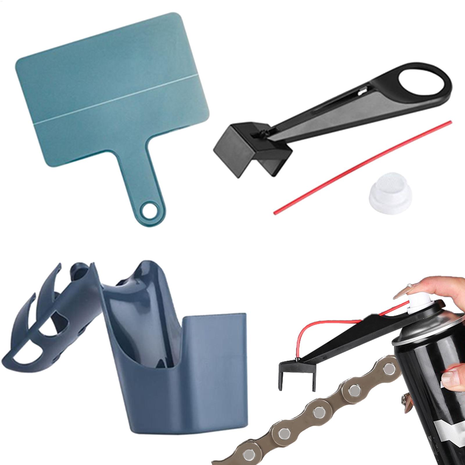 Cycling Gear Box - 4pcs รถจักรยานยนต์จักรยานเครื่องมือทําความสะอาด Splash PROOF CHAIN น้ํามัน