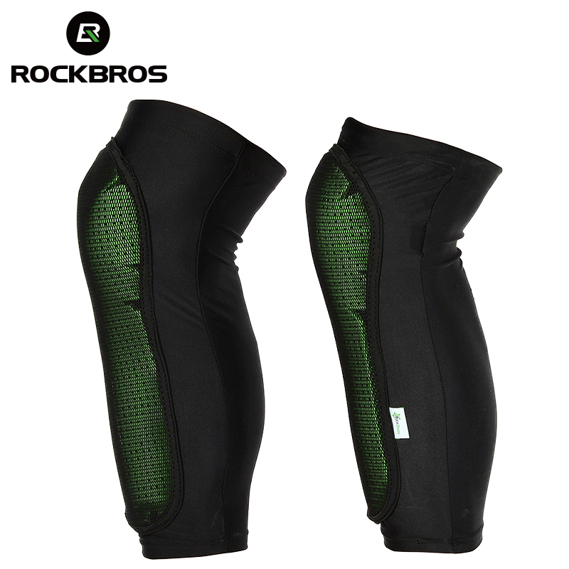 Cycling Gear Usa - ROCKBROS สนับเข่าสำหรับขี่จักรยาน MTB, สนับเข่าหุ้มขาสำหรับใส่ขี่จักรยานเดินป่าตั้งแคมป์ฟุตบอล