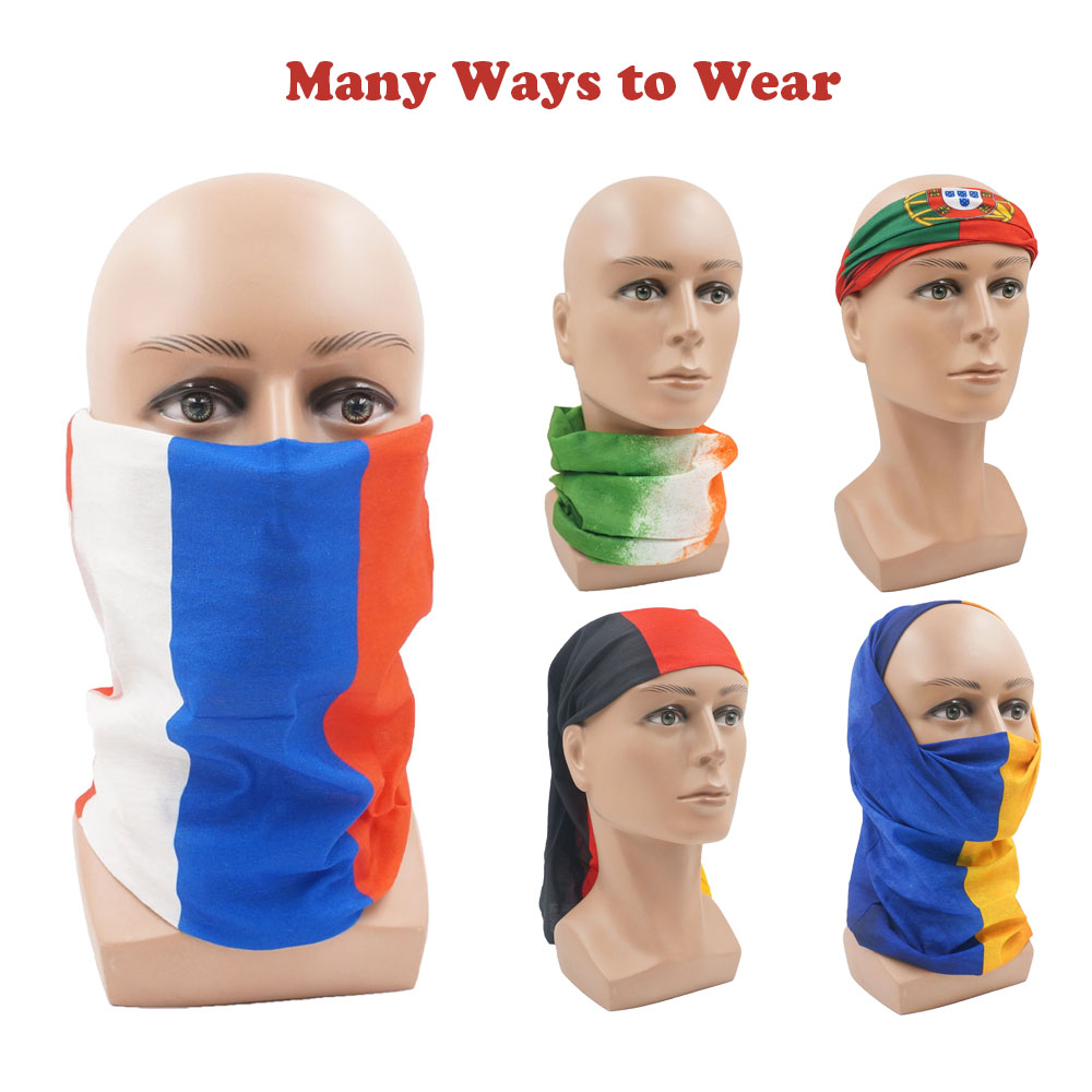 Cycling Gear Usa - ประเทศยุโรป Face & Neck Gaiter National