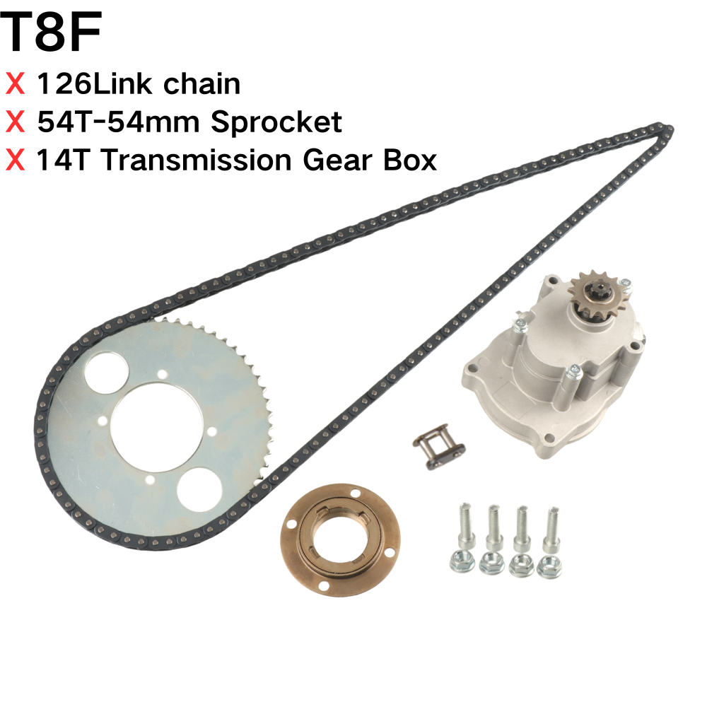 Cycling Gear Box - เฟืองหลัง T8F 44T/54T 4 รูยึด 126