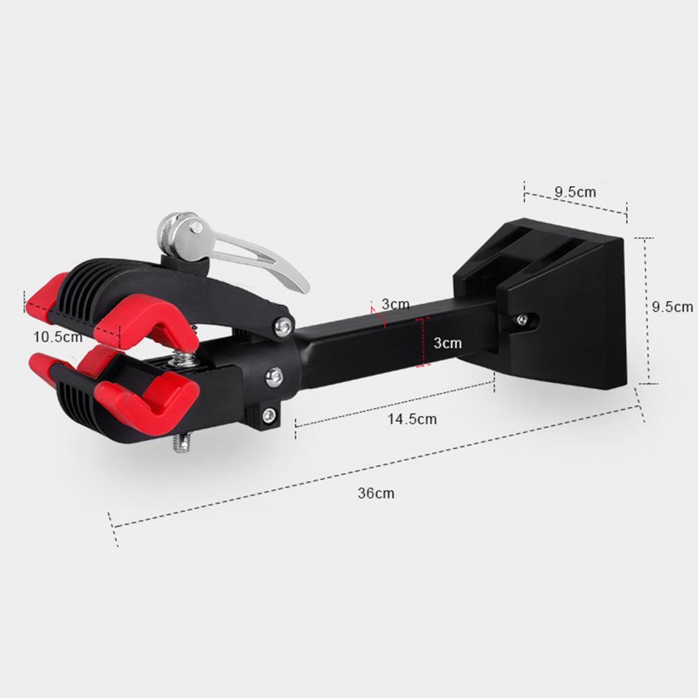 Cycling Gear Wall Hanger - ขาตั้งซ่อมจักรยานขนาด 36 ซม. แบบติดผนัง รับน้ำหนักได้มาก โครงสร้างแข็งแรง
