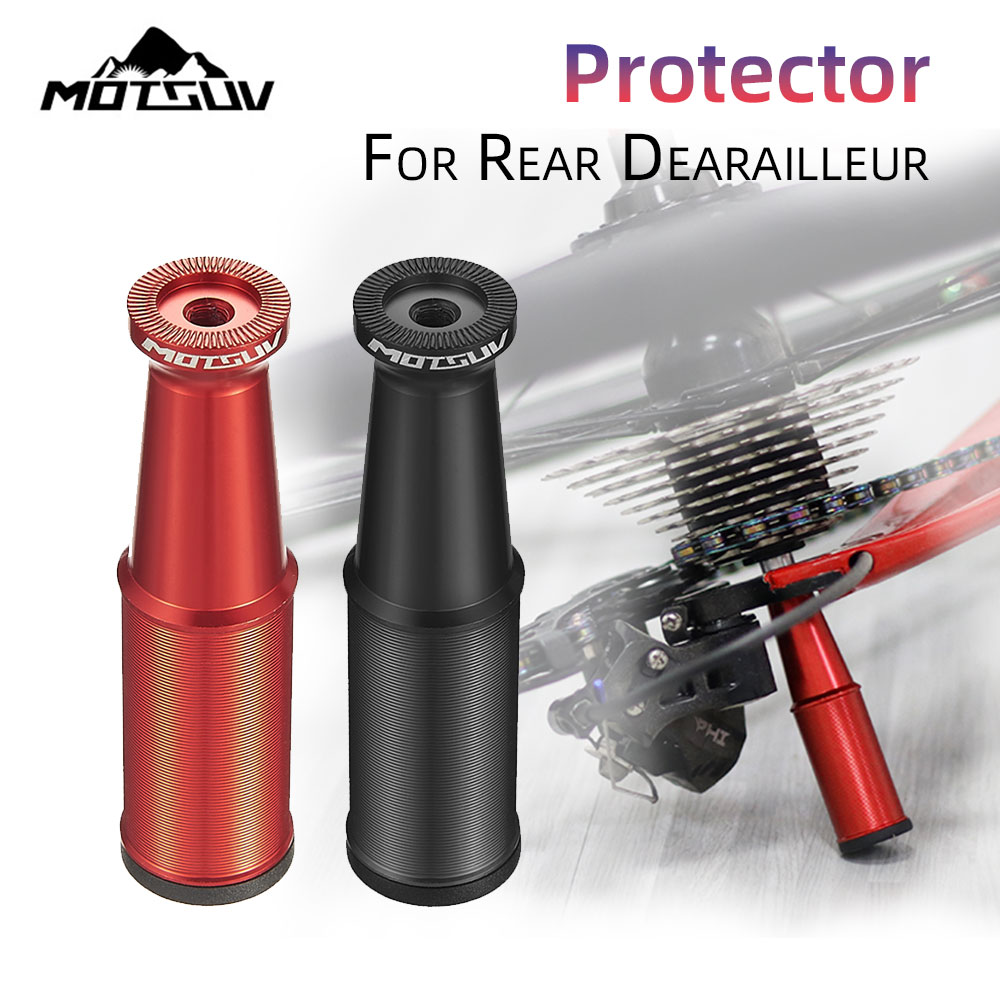 Cycling Gear Stand - จักรยานด้านหลัง Derailleur Protector อลูมิเนียมอัลลอยด์ ultralight QUICK