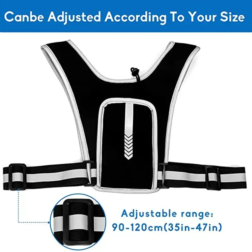 เสื้อกั๊กวิ่งสะท้อนแสง 1 ชิ้น, - Reflective Cycling Vest บทวิจารณ์และราคา
