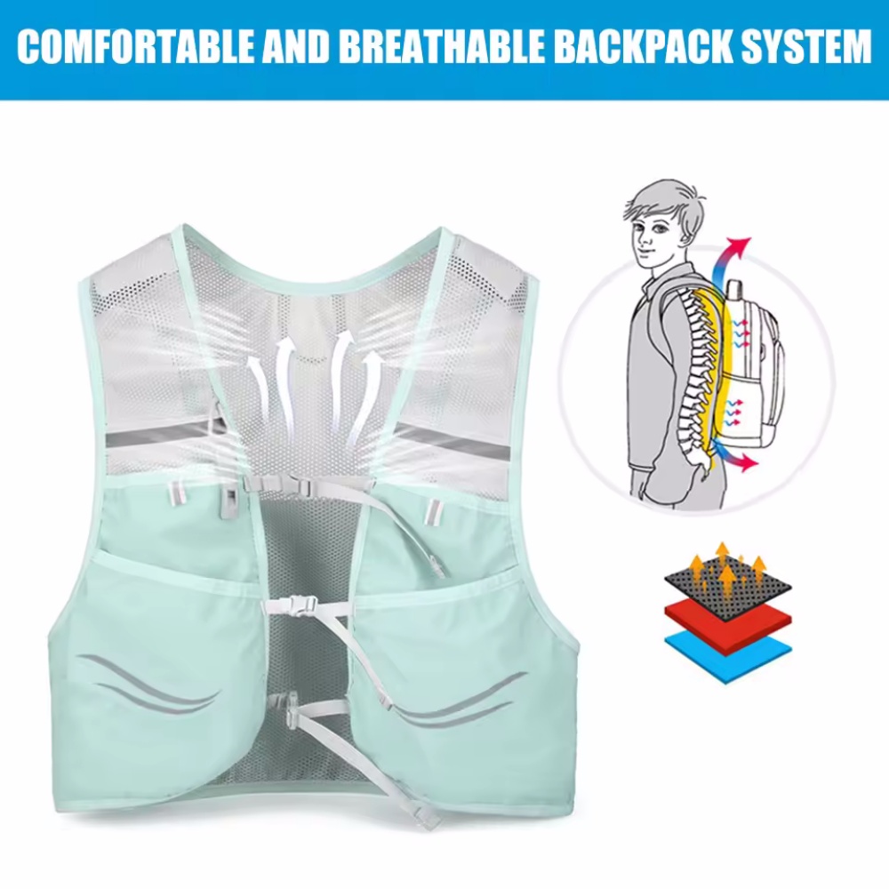 เสื้อกั๊กสะท้อนแสง Hydration R - Reflective Cycling Vest บทวิจารณ์และราคา