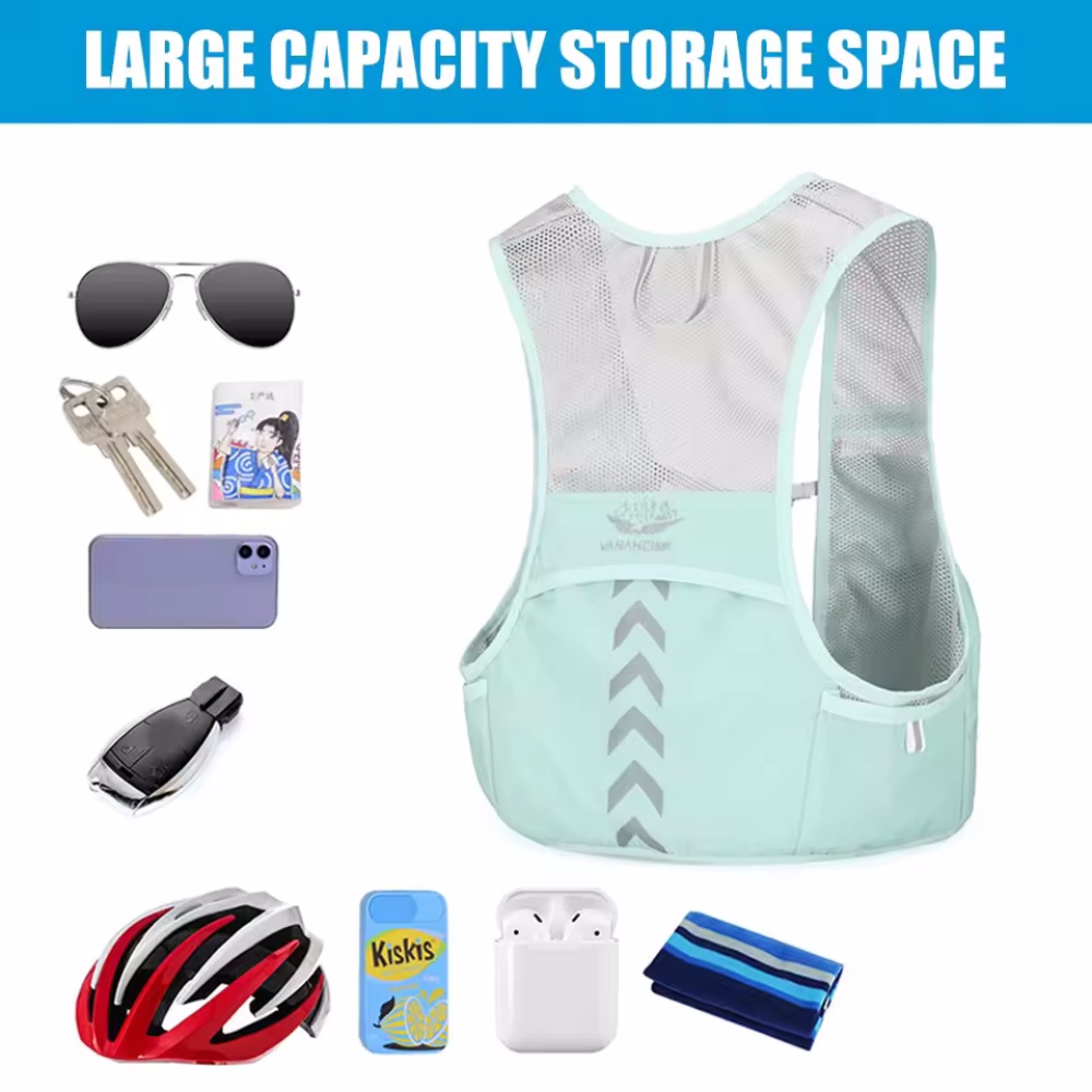 เสื้อกั๊กสะท้อนแสง Hydration R - Reflective Cycling Vest บทวิจารณ์และราคา