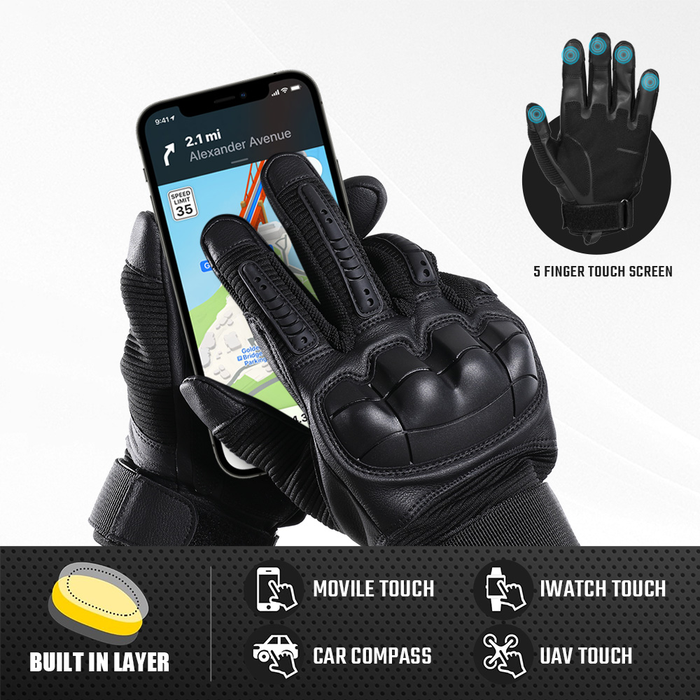 ถุงมือหน้าจอสัมผัสแบบแข็งสำหรั - Cycling Gear Display บทวิจารณ์และราคา