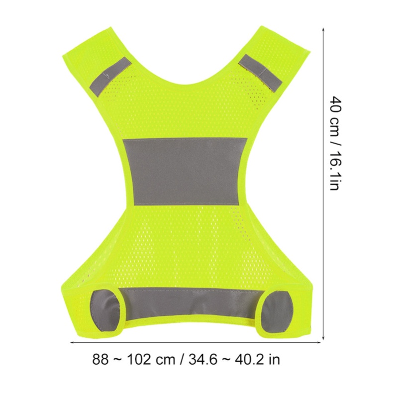 เสื้อกั๊กสะท้อนแสงสำหรับปั่นจั - Reflective Cycling Vest บทวิจารณ์และราคา