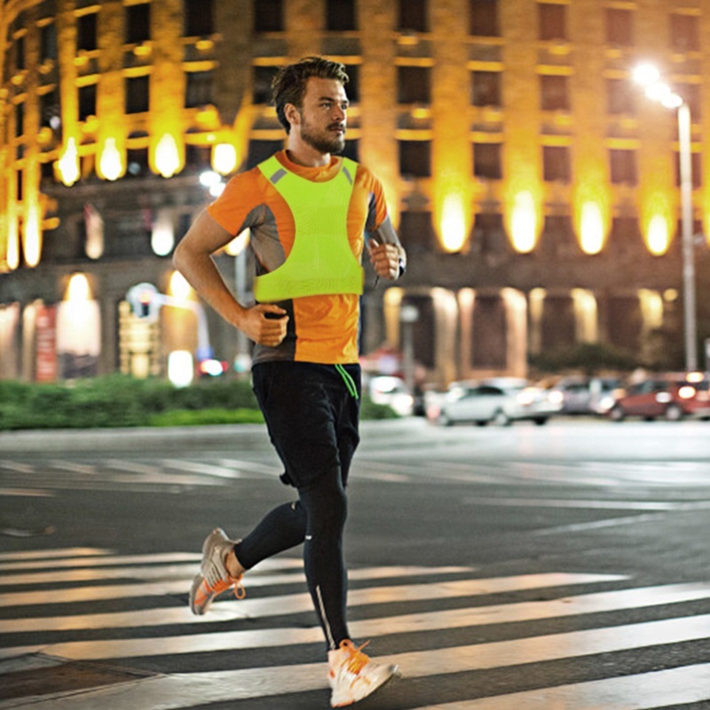เสื้อกั๊กสะท้อนแสงสำหรับปั่นจั - Reflective Cycling Vest บทวิจารณ์และราคา
