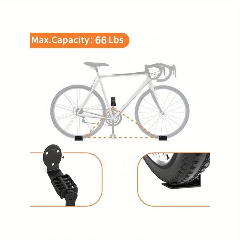 ที่แขวนจักรยานแบบติดผนังแนวนอน - Cycling Gear Wall Hanger บทวิจารณ์และราคา