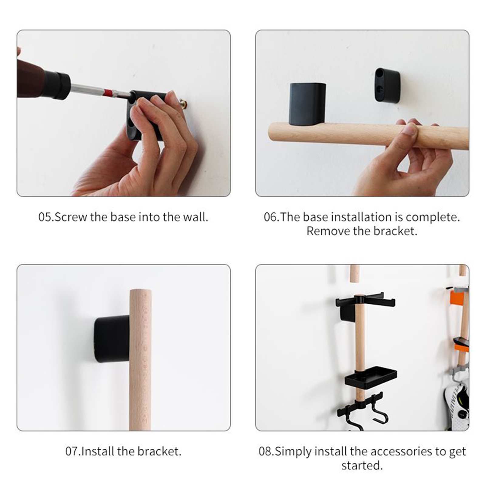 ที่แขวนเก็บอุปกรณ์จักรยานติดผน - Cycling Gear Stand บทวิจารณ์และราคา