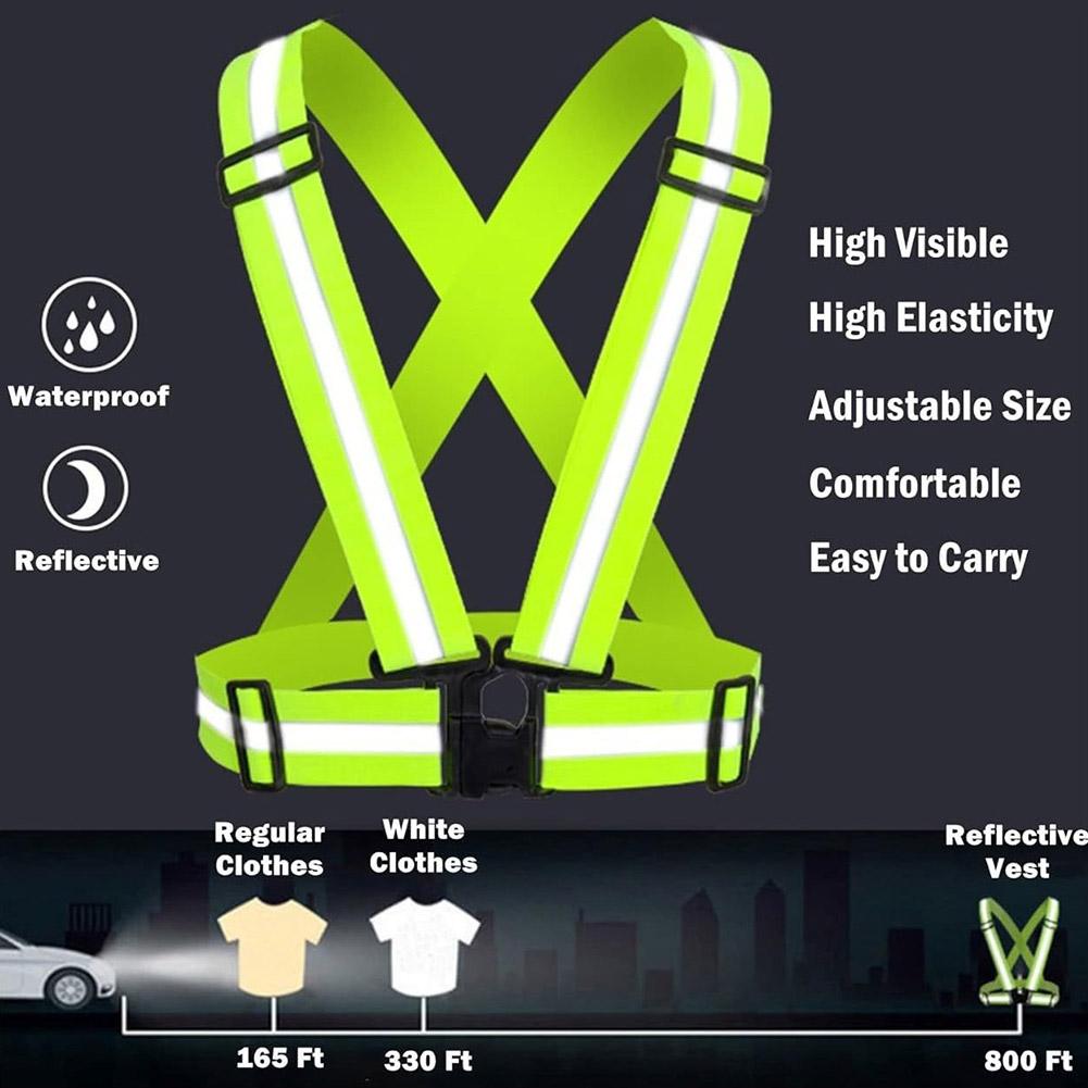 เสื้อกั๊กสะท้อนแสงปรับระดับได้ - Cycling Gear Pas บทวิจารณ์และราคา