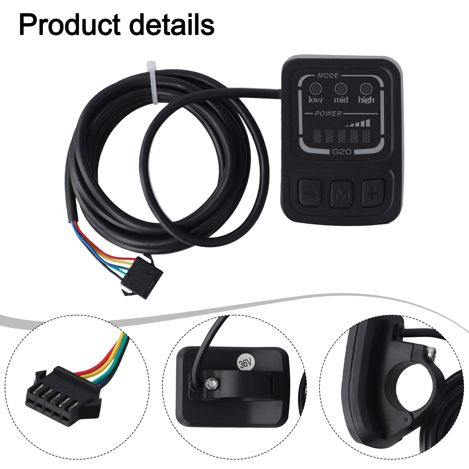 /48V /LED /เครื่องวัดพลังงานพร - Cycling Gear Display บทวิจารณ์และราคา