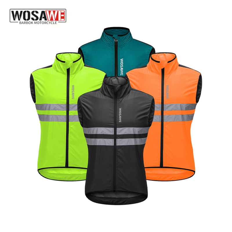เสื้อกั๊กกันลมสำหรับปั่นจักรยา - Reflective Cycling Vest บทวิจารณ์และราคา