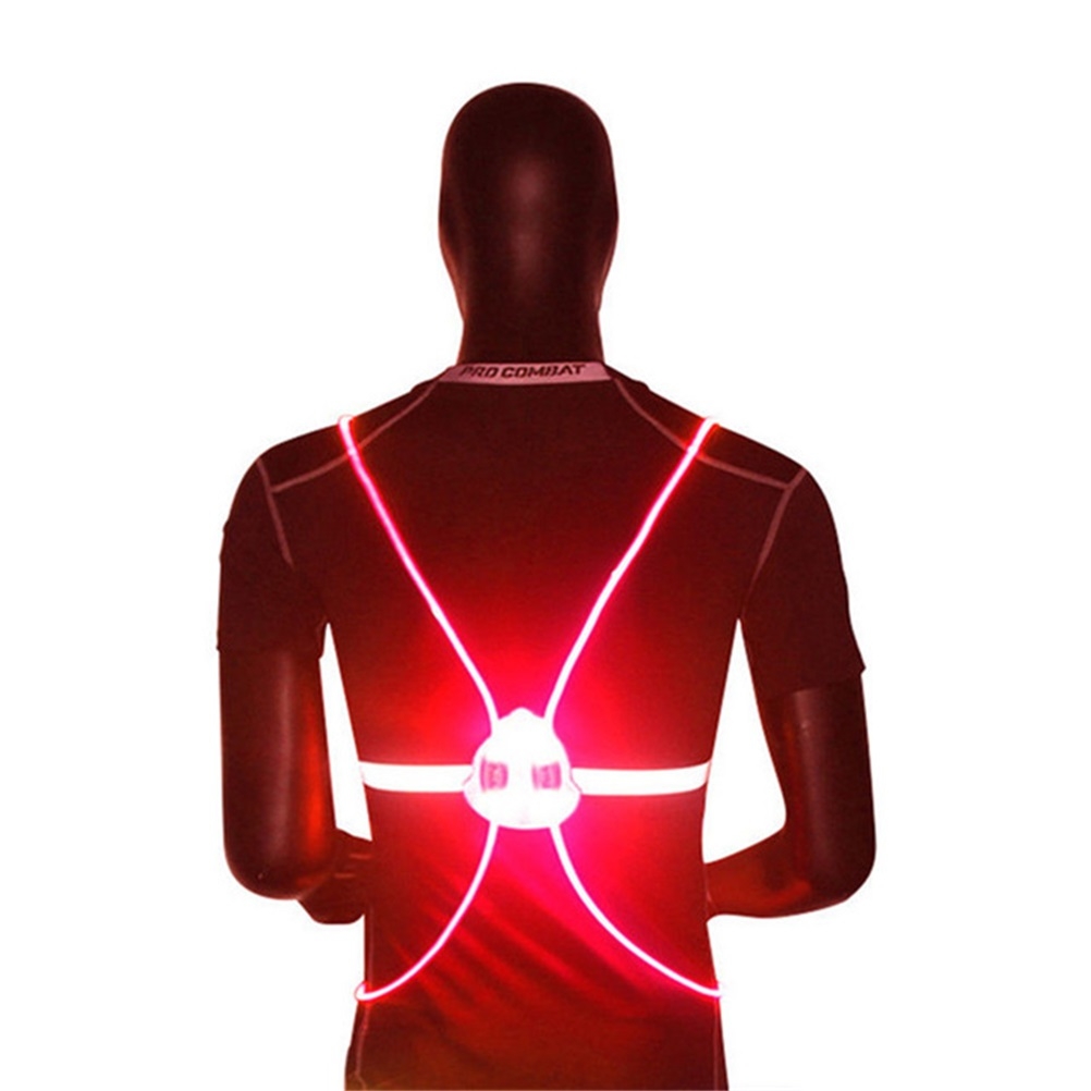 เสื้อกั๊กสะท้อนแสง LED 360 องศ - Reflective Cycling Vest บทวิจารณ์และราคา