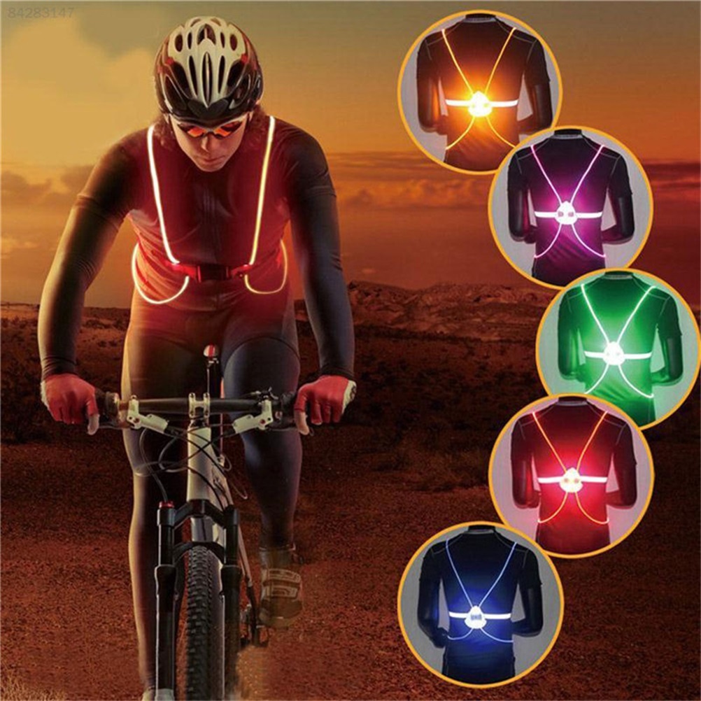 เสื้อกั๊กสะท้อนแสง LED 360 องศ - Reflective Cycling Vest บทวิจารณ์และราคา