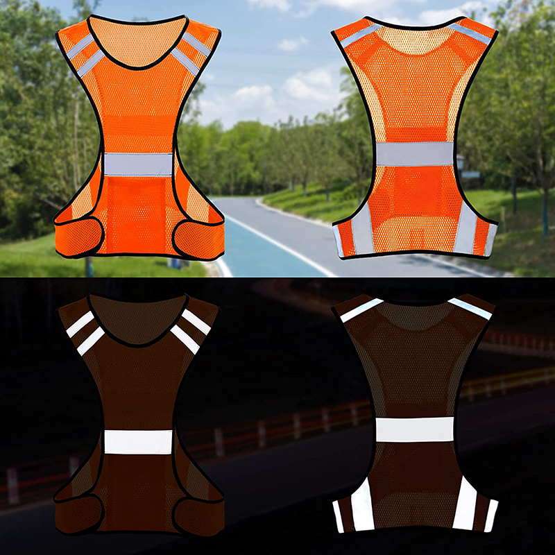 เสื้อกั๊กสะท้อนแสงแบบตาข่ายเรื - Reflective Cycling Vest บทวิจารณ์และราคา