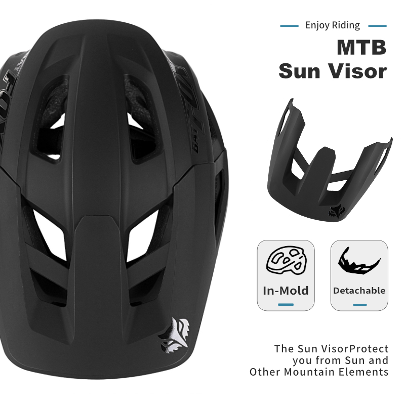 หมวกจักรยานเสือภูเขา BATFOX สา - Cycling Gear Pas บทวิจารณ์และราคา
