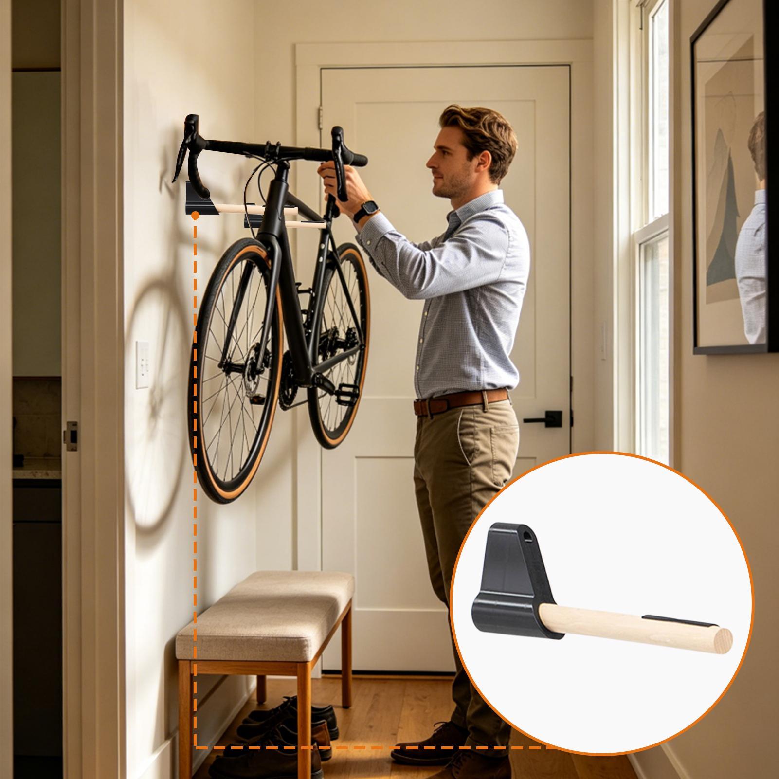 ที่แขวนจักรยานติดผนัง สำหรับเก - Cycling Gear Wall Hanger บทวิจารณ์และราคา