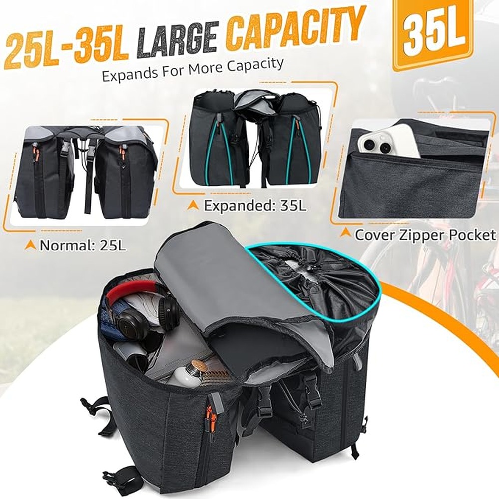 กระเป๋าข้างจักรยานสำหรับใส่ของ - Cycling Gear You Need บทวิจารณ์และราคา