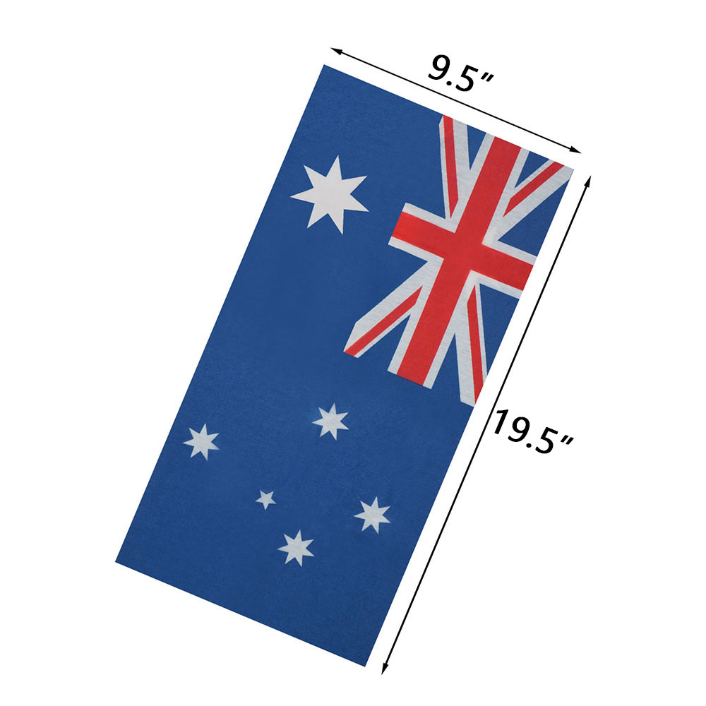 ออสเตรเลียนิวซีแลนด์ธงรูปแบบคอ - Cycling Gear New Zealand บทวิจารณ์และราคา