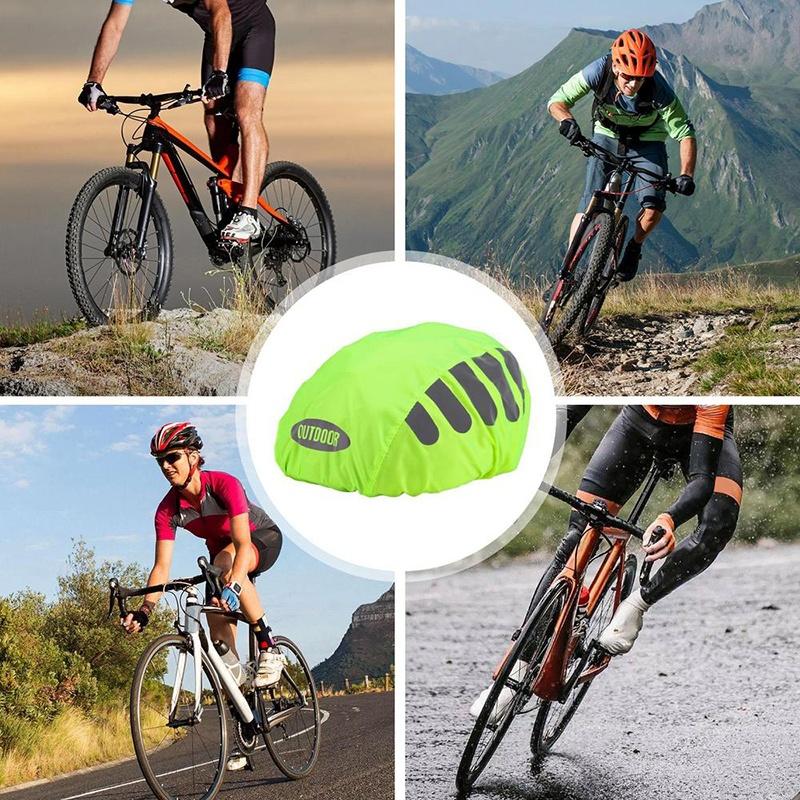 1 ชิ้นหมวกกันน็อคจักรยานผ้าคลุ - Cycling Gear Pas บทวิจารณ์และราคา