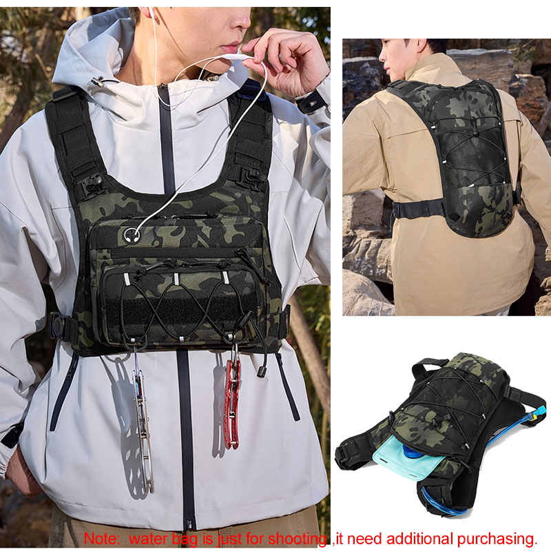 กระเป๋าสะพายหน้าอกแบบยุทธวิธี  - Reflective Cycling Vest บทวิจารณ์และราคา