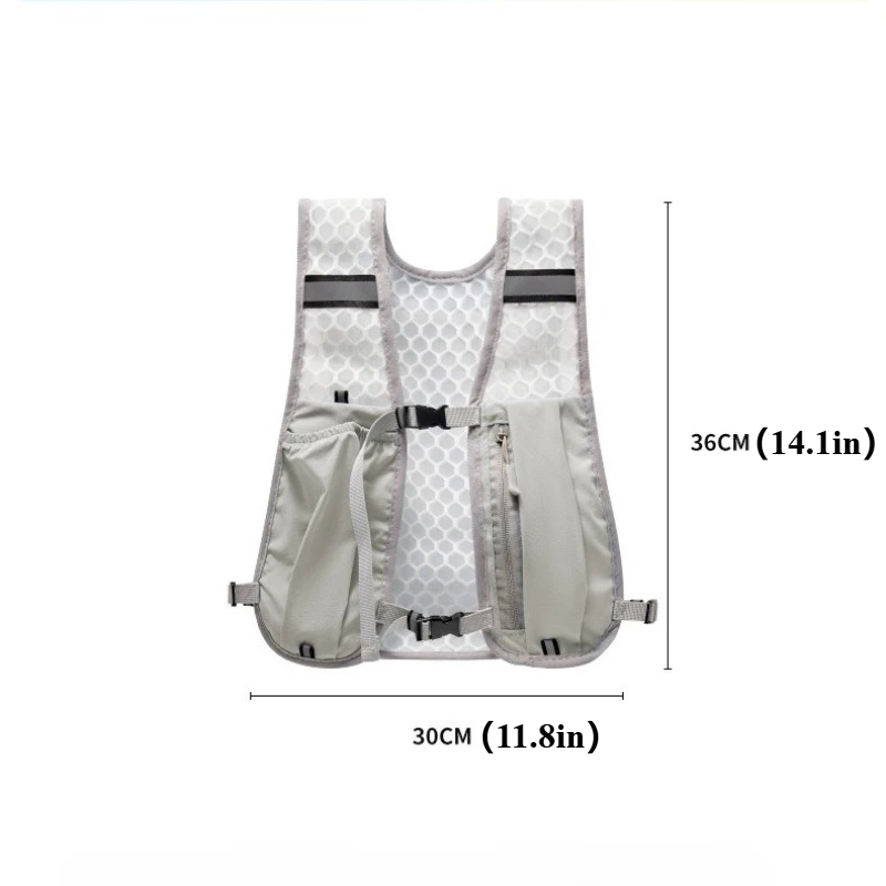 เสื้อกั๊กจักรยานวิ่งรุ่นใหม่ปี - Reflective Cycling Vest บทวิจารณ์และราคา