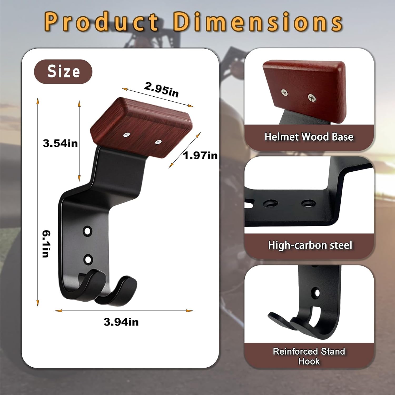 ที่แขวนหมวกกันน็อคมอเตอร์ไซค์แ - Cycling Gear Stand บทวิจารณ์และราคา